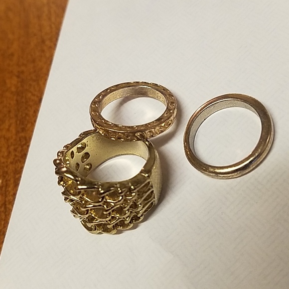 3 PC Nikki Minaj ring set - Picture 2 of 2